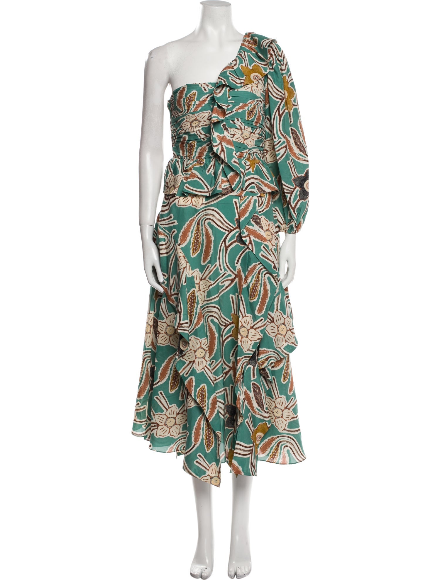 Ulla Johnson Silk Midi Length Dress