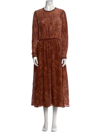 Ulla Johnson Paisley Print Long Dress