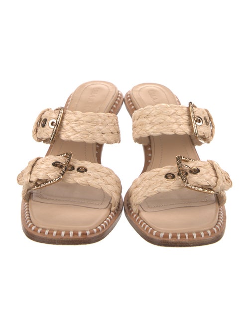 Ulla Johnson Raffia Slides