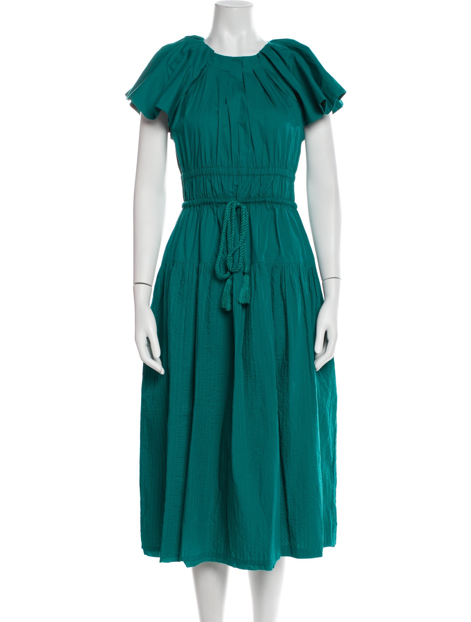 Ulla Johnson Crew Neck Long Dress