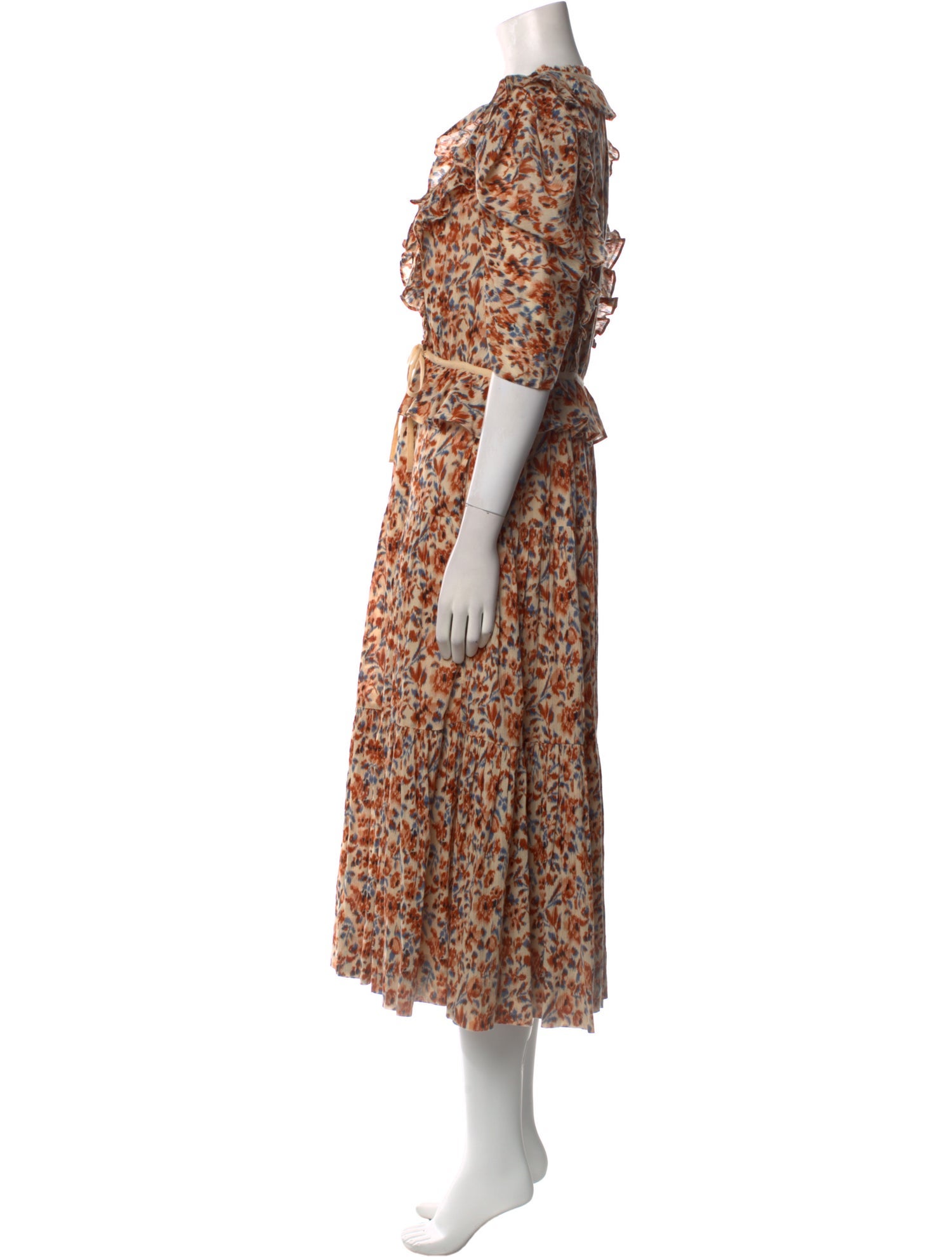 Ulla Johnson Floral Print Long Dress