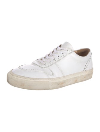 Ulla Johnson Leather Lasercut Accents Sneakers