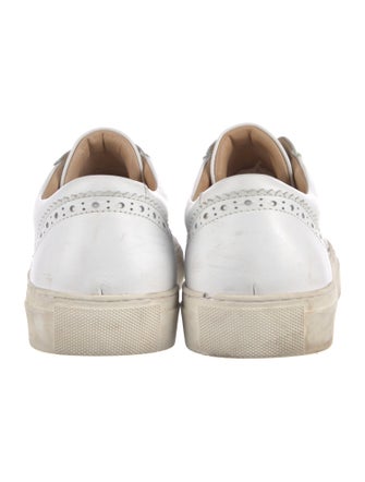 Ulla Johnson Leather Lasercut Accents Sneakers