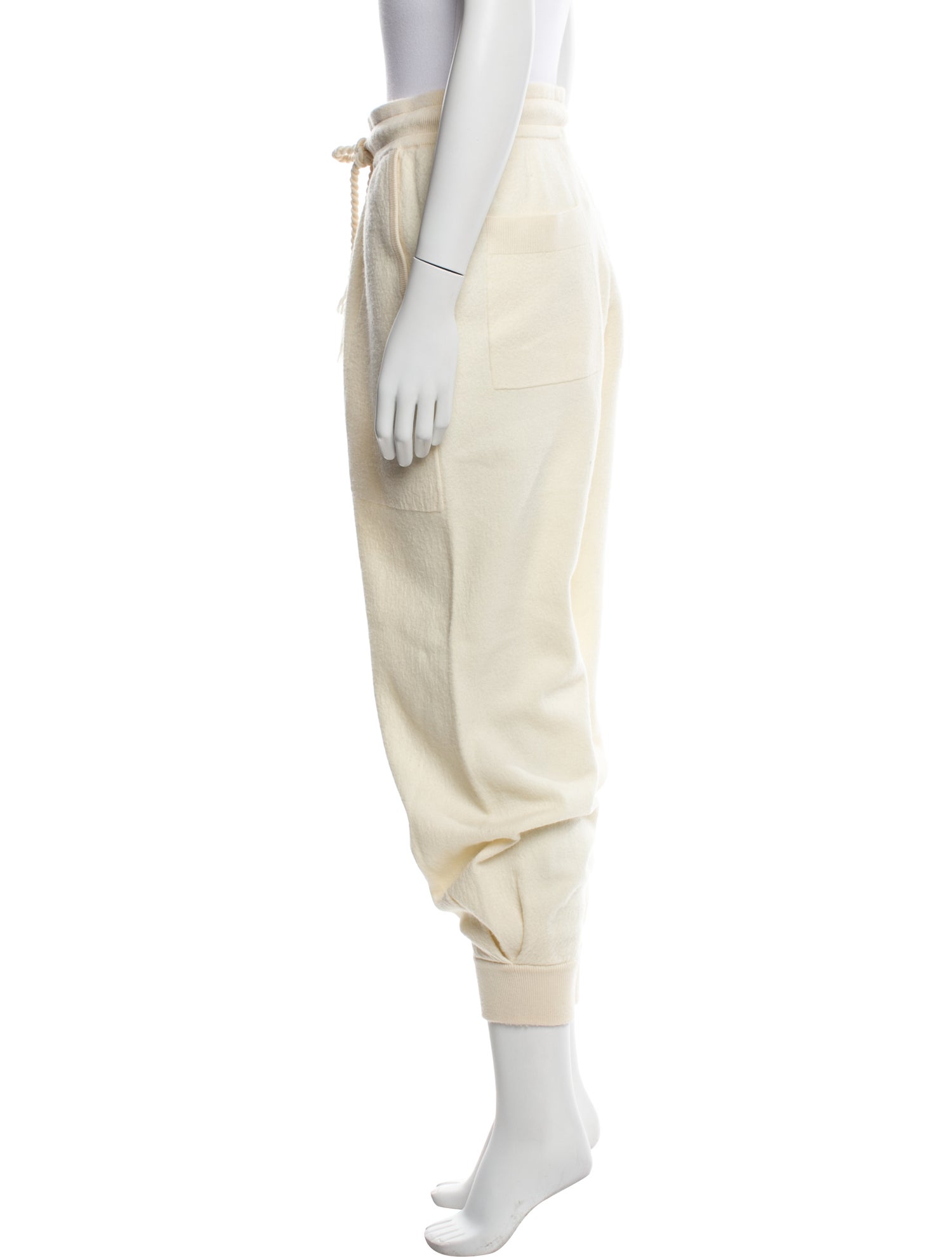 Ulla Johnson Merino Wool Tassel Accents Sweatpants