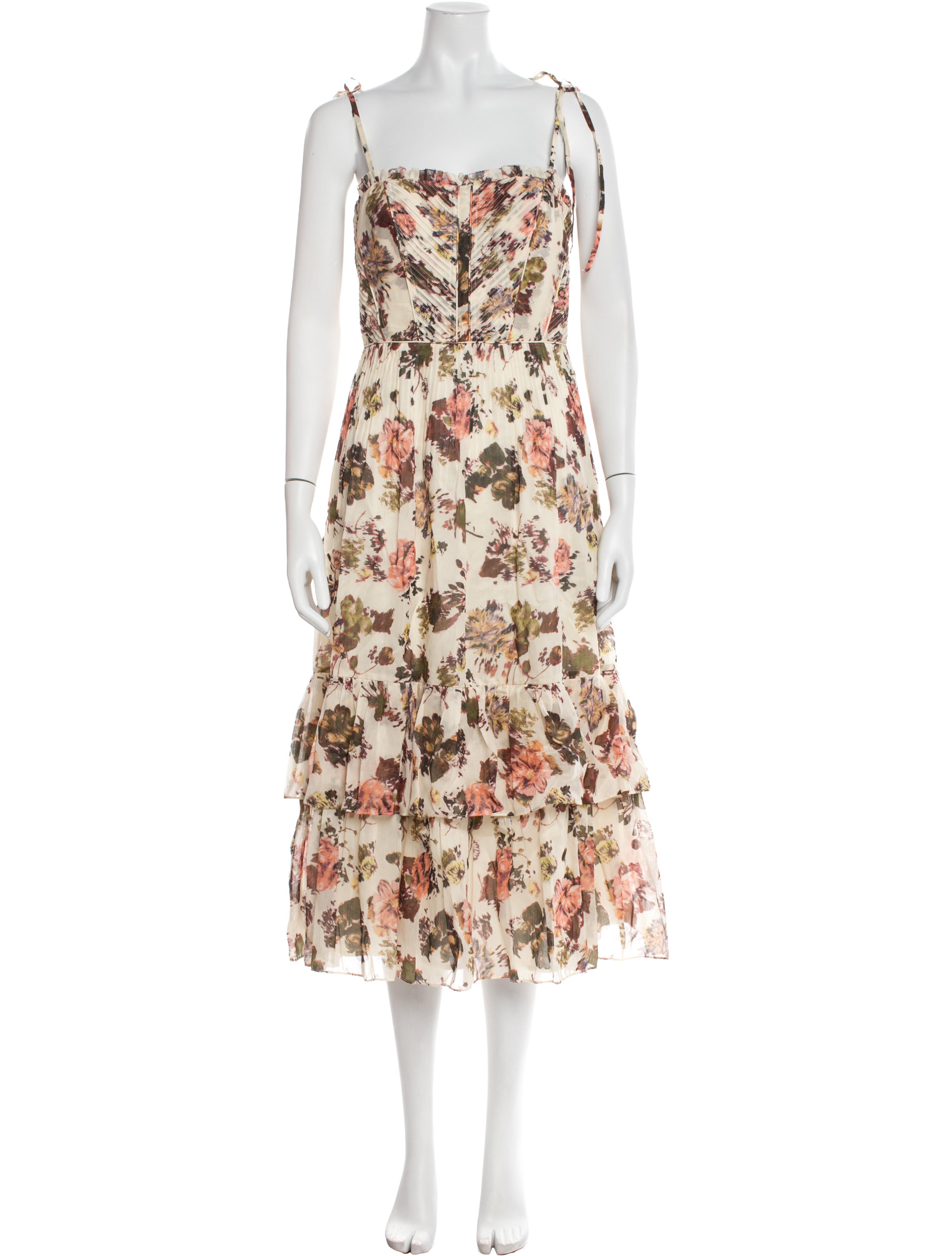 Ulla Johnson Floral Print Long Dress w/ Tags