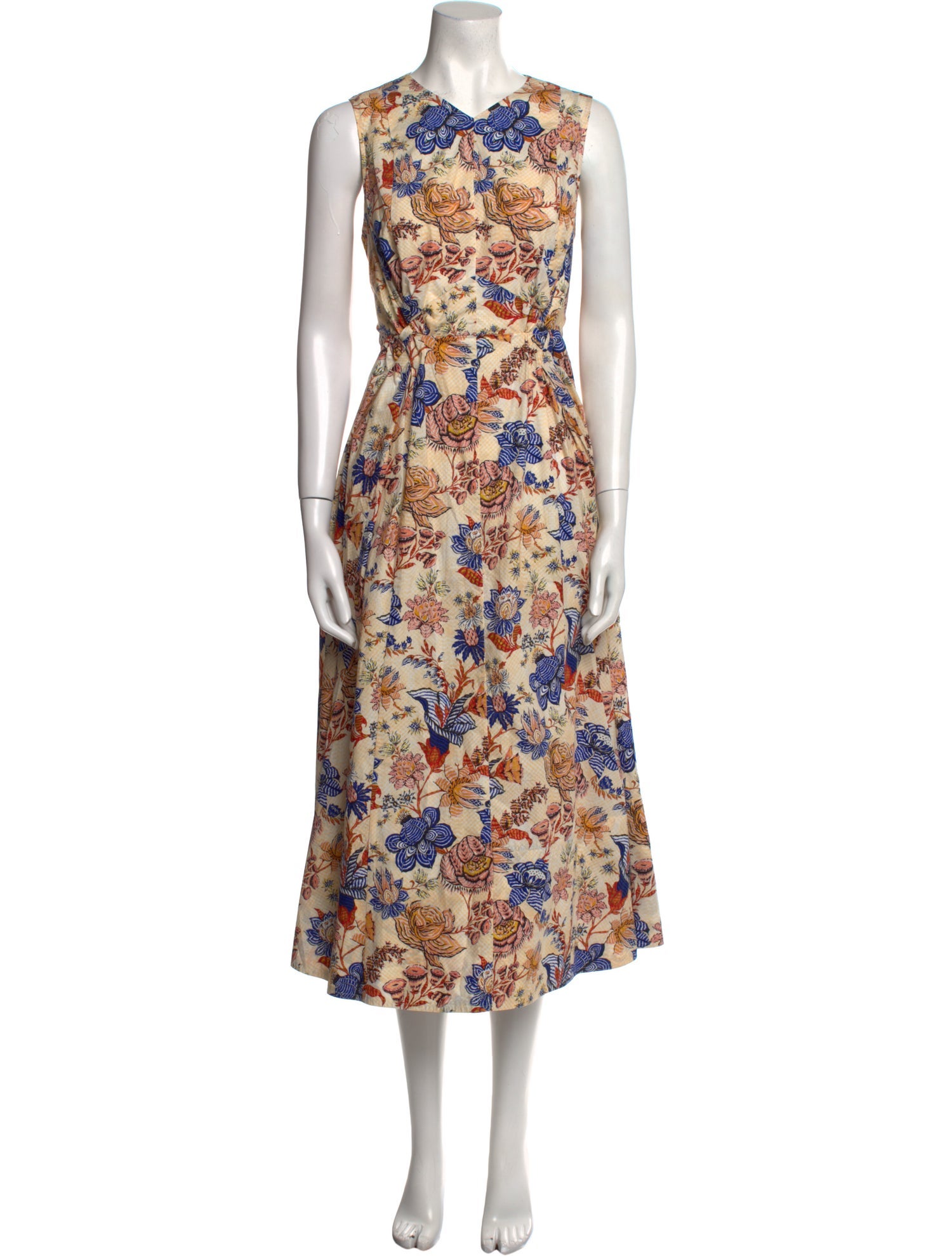 Ulla Johnson Floral Print Long Dress