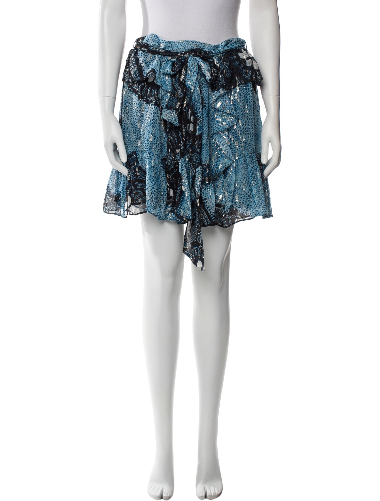 Ulla Johnson Silk Mini Skirt