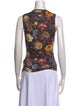 Ulla Johnson Printed Crew Neck Top