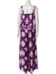 Ulla Johnson Silk Tie-Dye Print Pant Set
