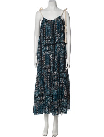Ulla Johnson Printed Long Dress
