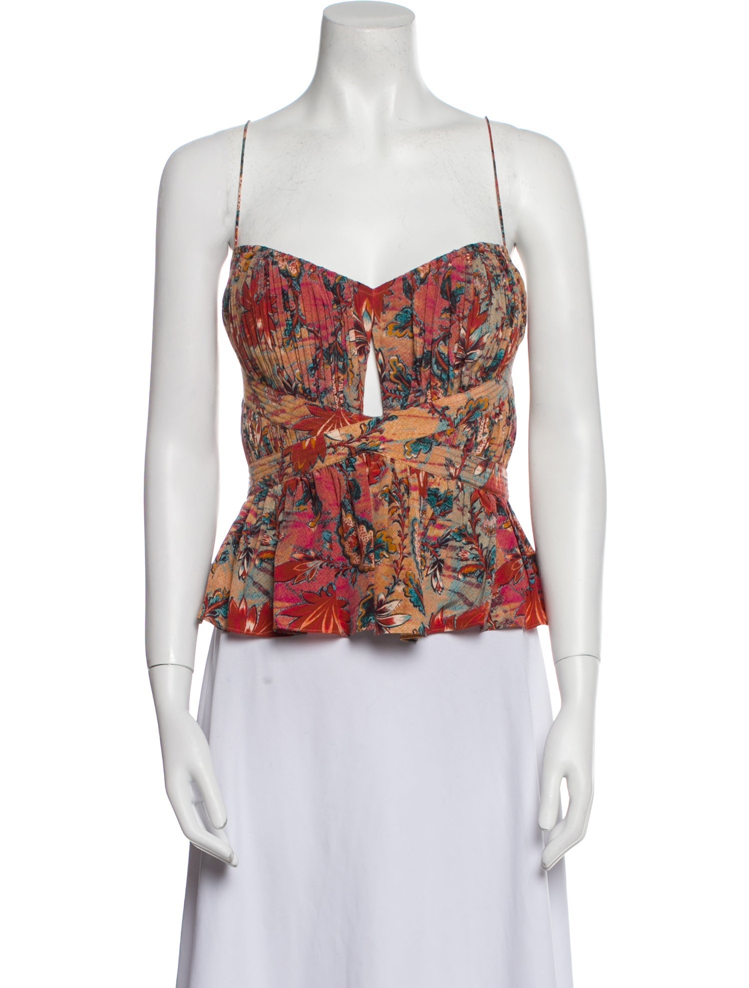 Ulla Johnson Silk Floral Print Sleeveless w/ Tags w/ Tags