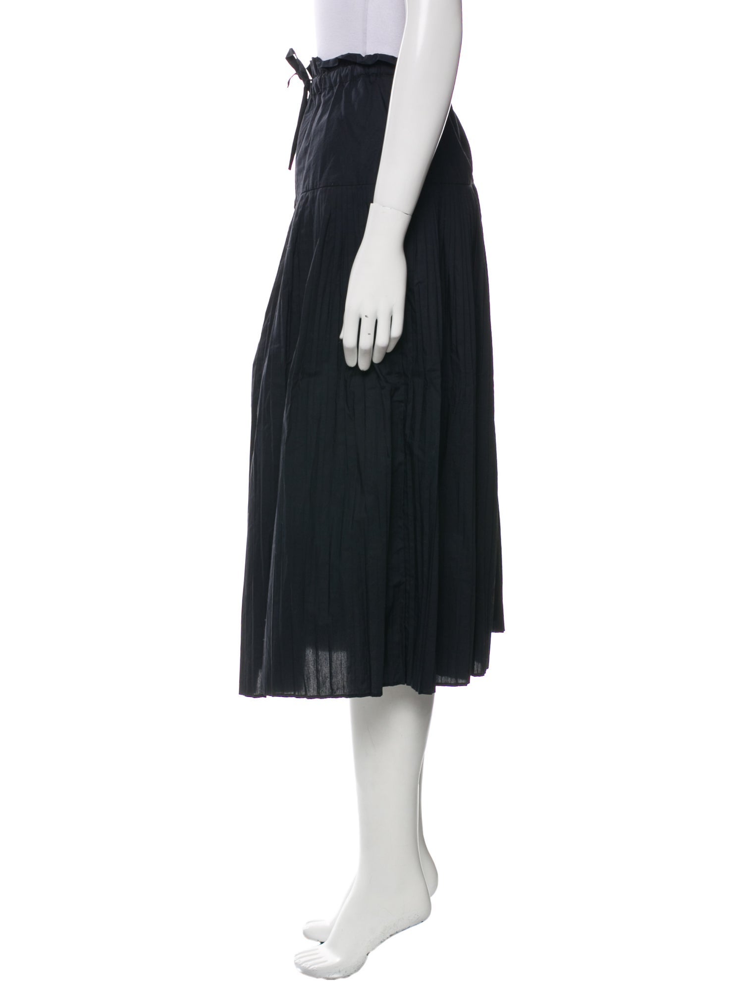 Ulla Johnson Pleated Accents Midi Length Skirt