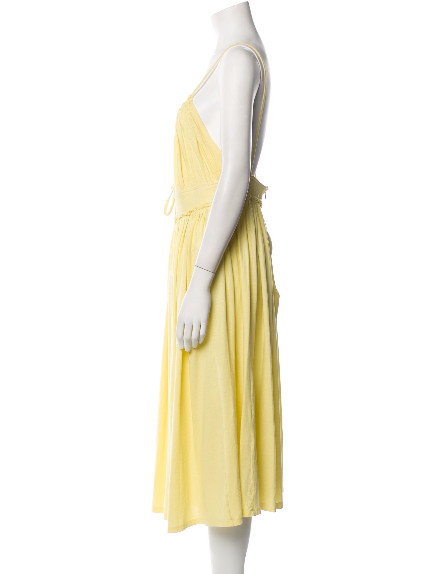 Ulla Johnson V-Neck Midi Length Dress