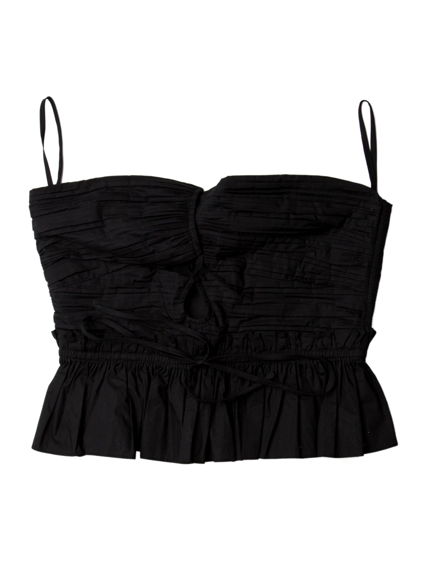 Ulla Johnson Strapless Crop Top
