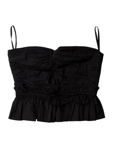 Ulla Johnson Tops Strapless Crop Top XS