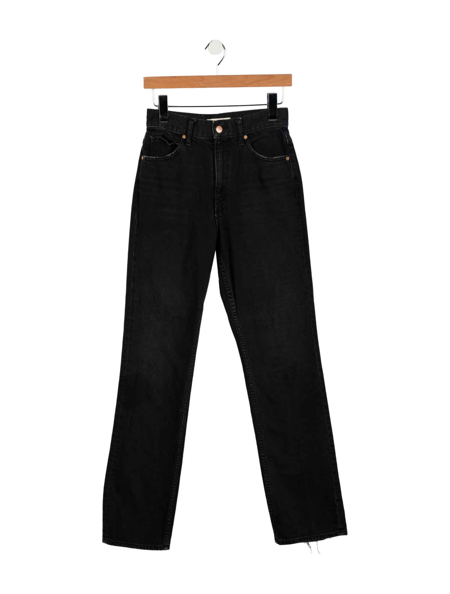Ulla Johnson High-Rise Straight Leg Jeans
