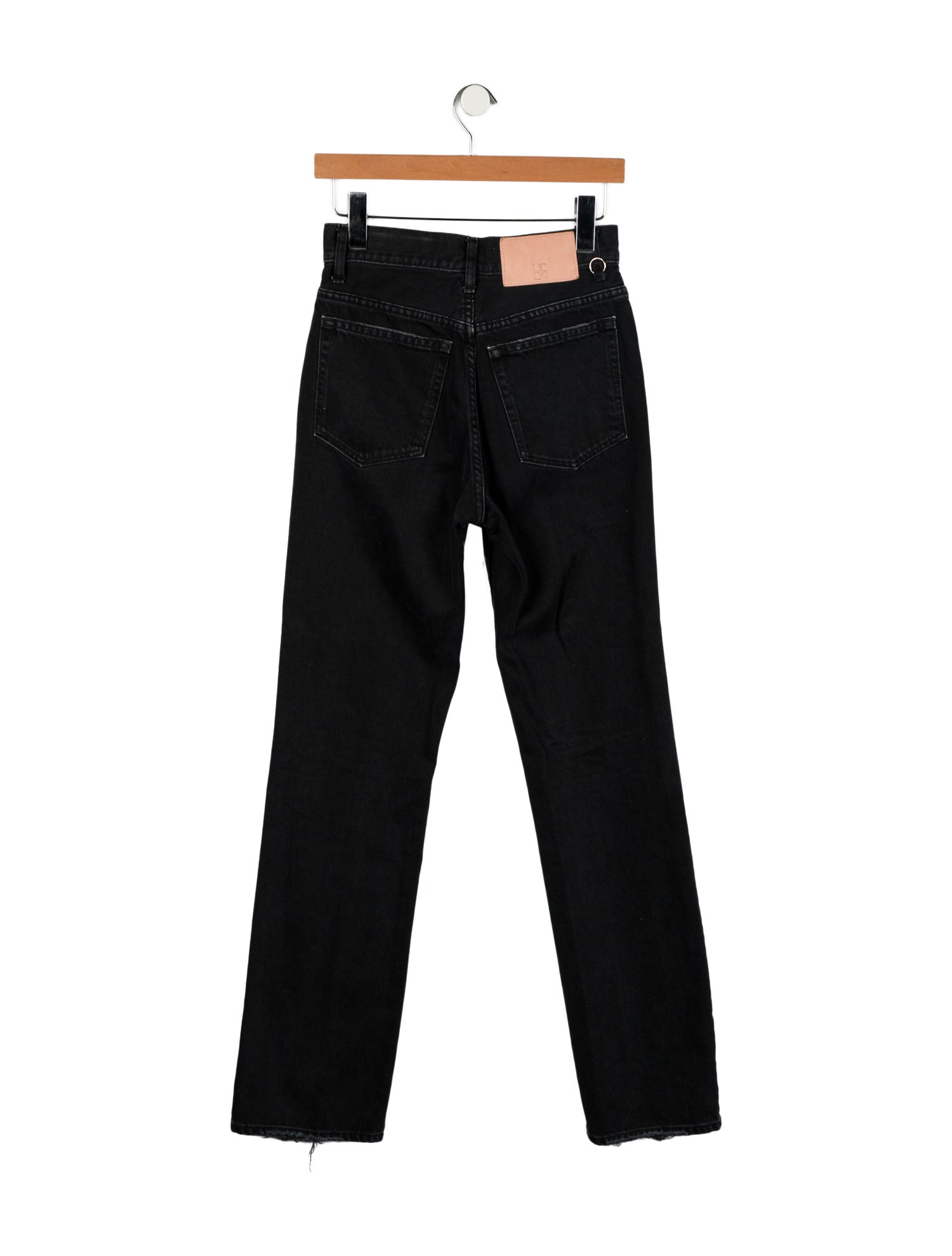 Ulla Johnson High-Rise Straight Leg Jeans