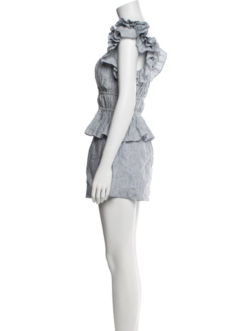 Ulla Johnson Linen Striped Short Set