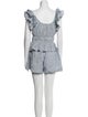 Ulla Johnson Linen Striped Short Set