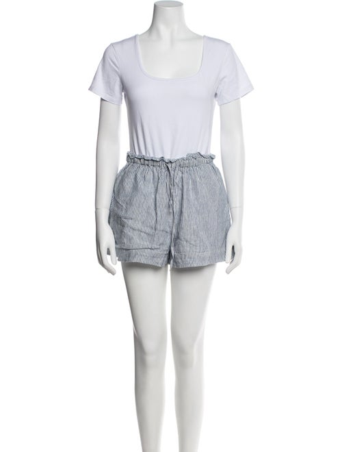 Ulla Johnson Linen Striped Short Set