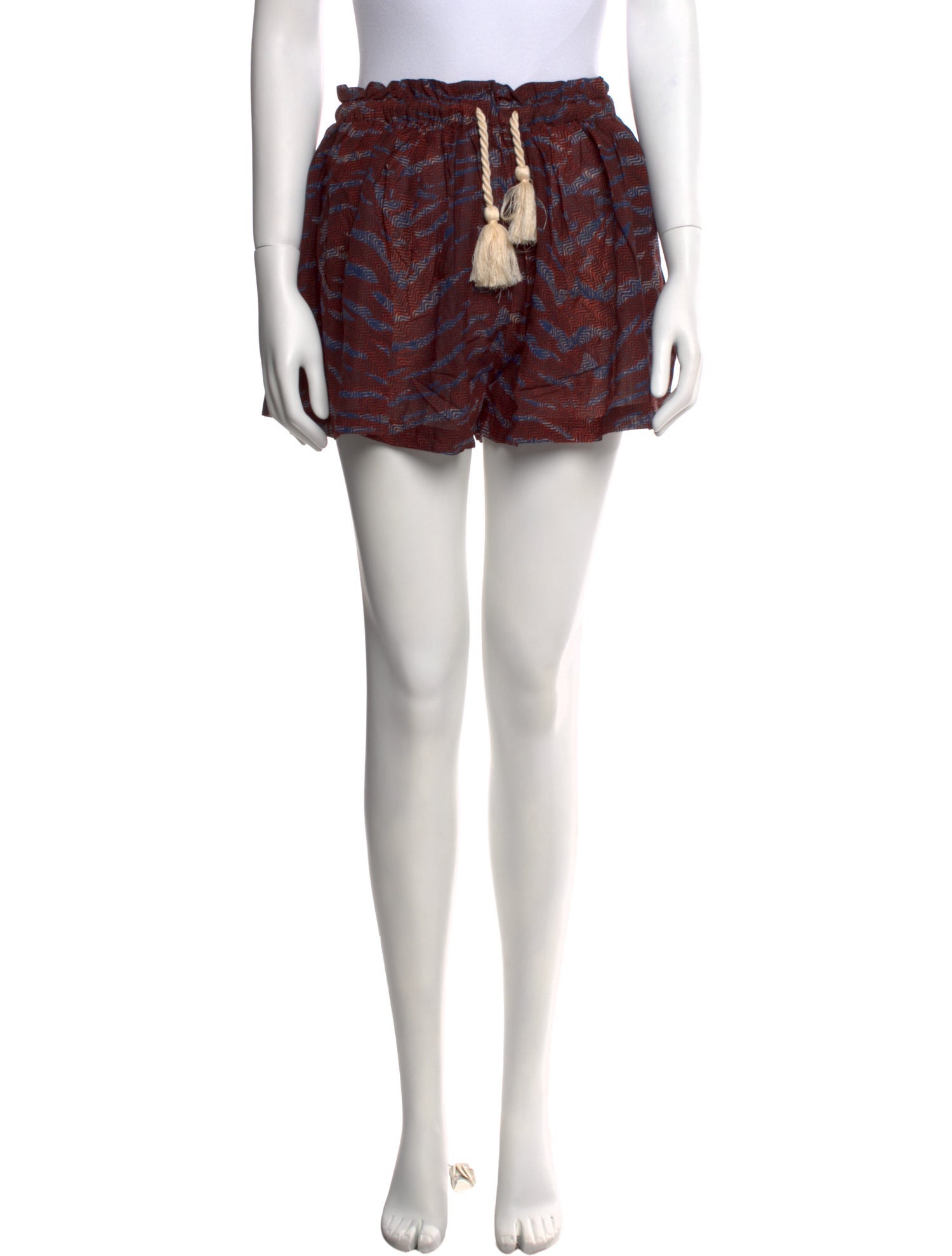 Ulla Johnson Printed Mini Shorts w/ Tags