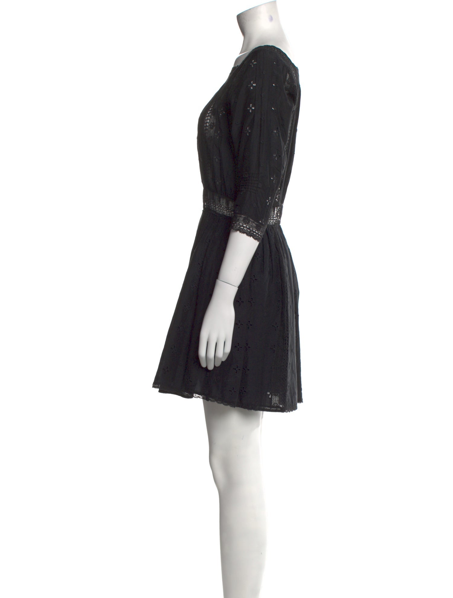 Ulla Johnson Square Neckline Mini Dress