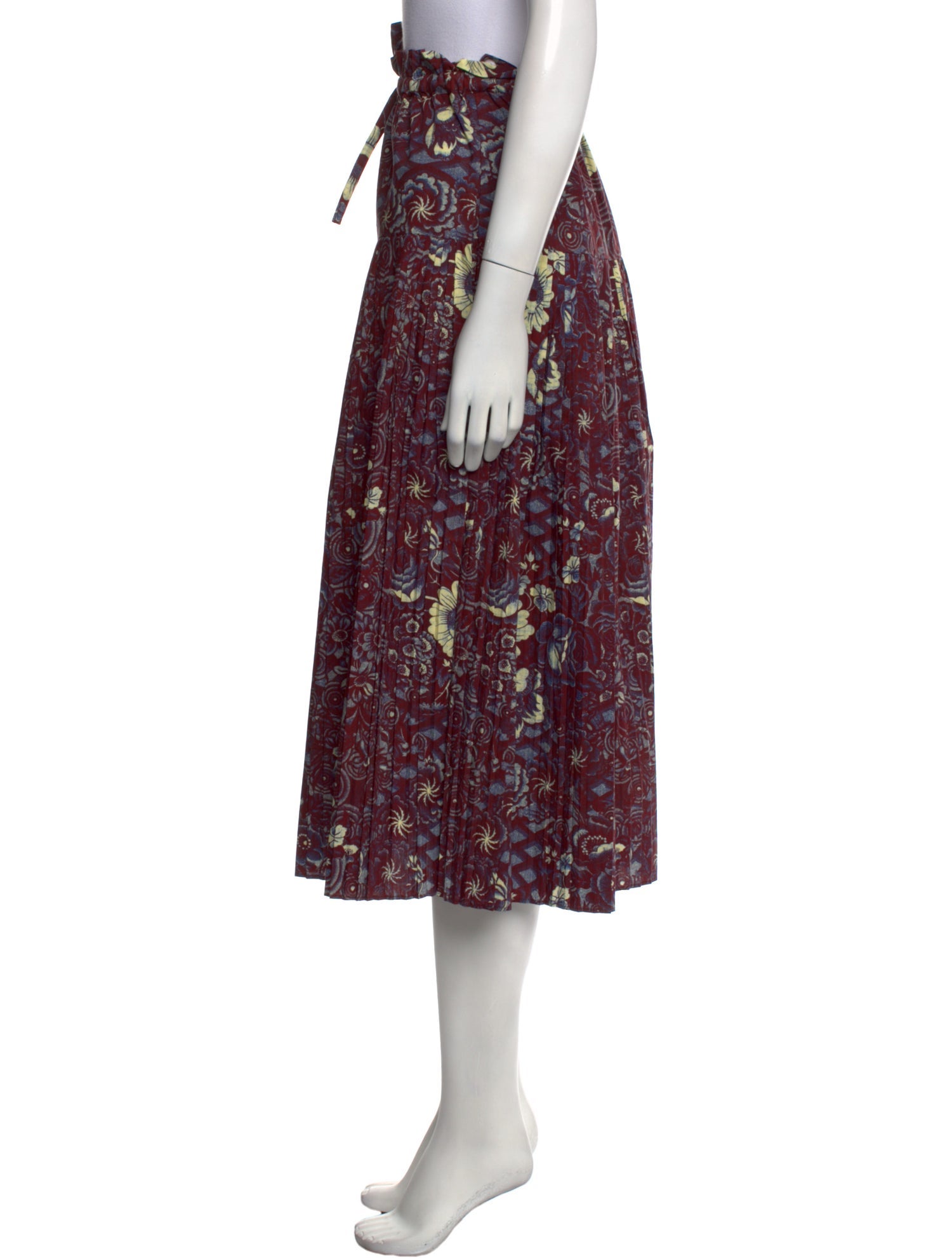 Ulla Johnson Floral Print Midi Length Skirt w/ Tags