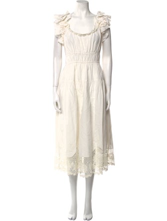 Ulla Johnson Linen Long Dress