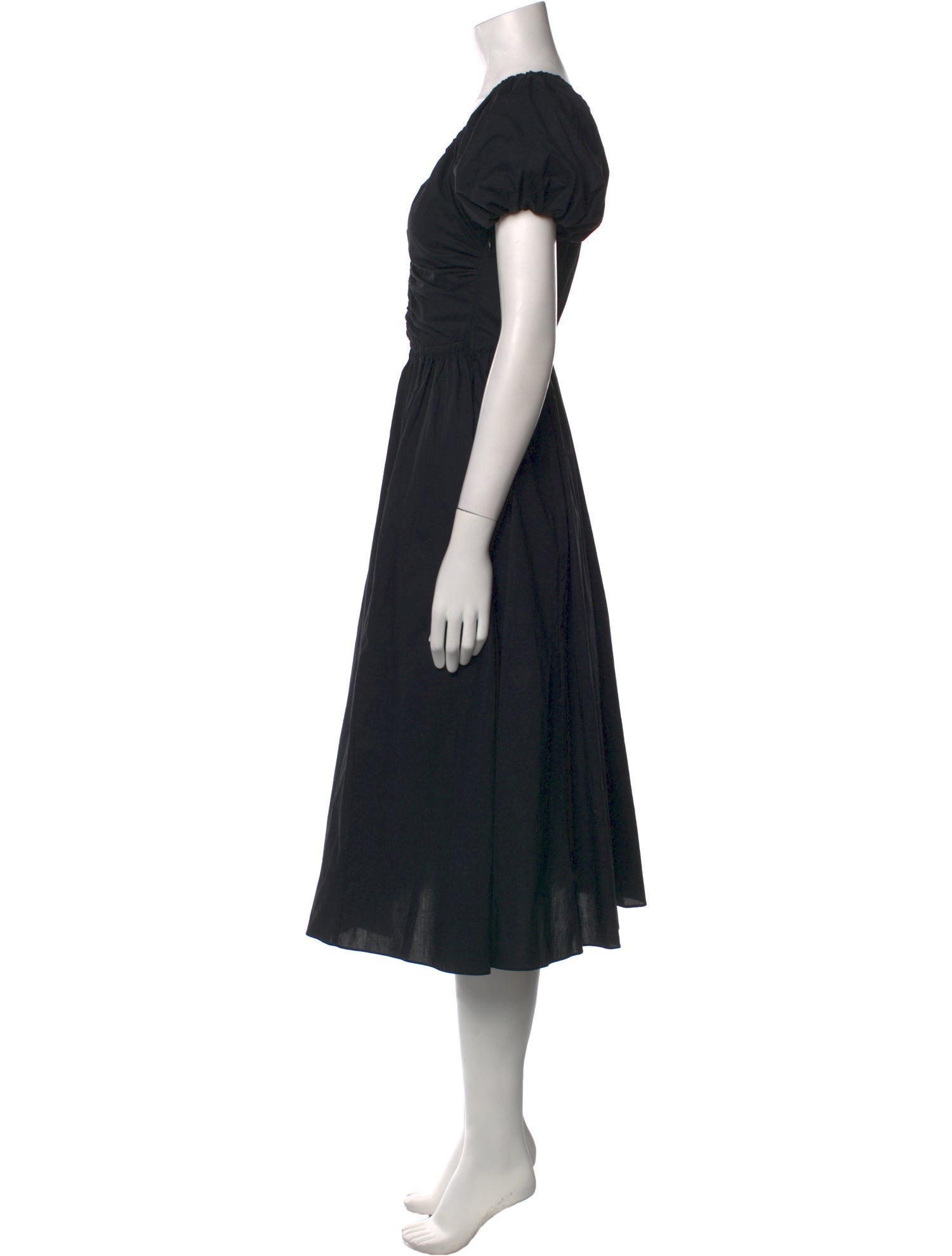 Ulla Johnson V-Neck Midi Length Dress