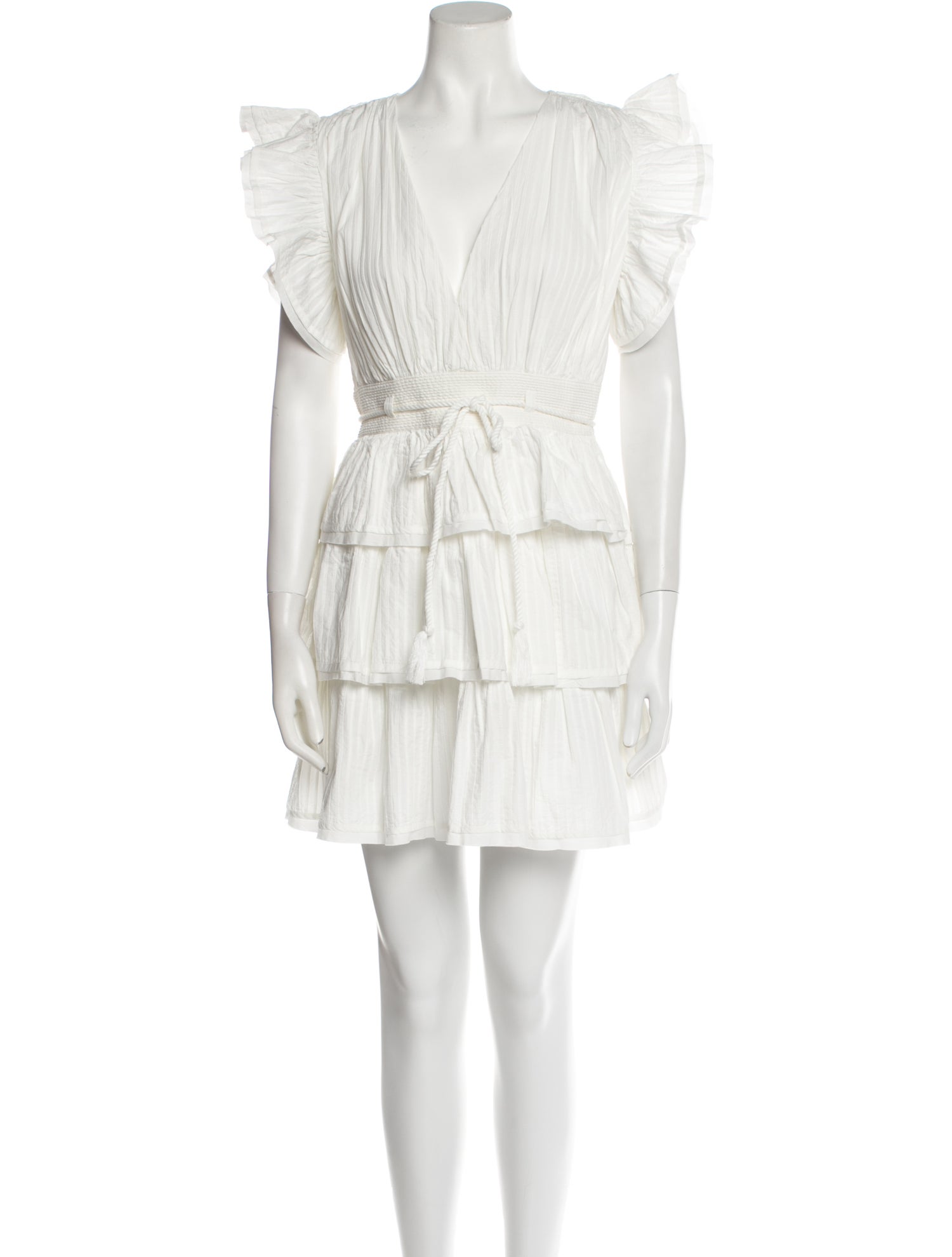 Ulla Johnson V-Neck Mini Dress