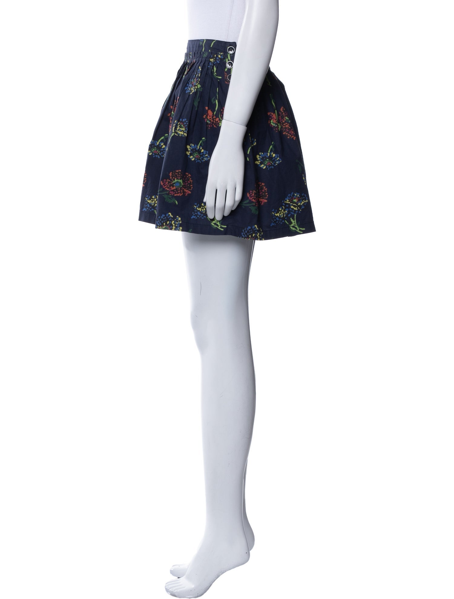 Ulla Johnson Floral Print Mini Skirt