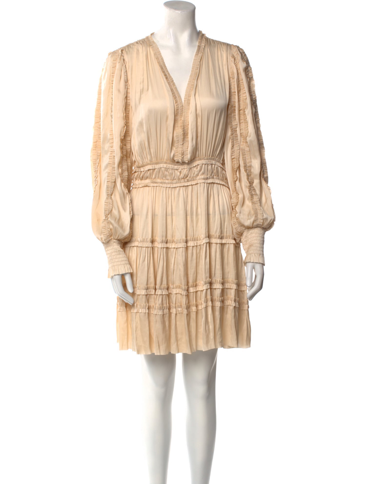 Ulla Johnson V-Neck Mini Dress