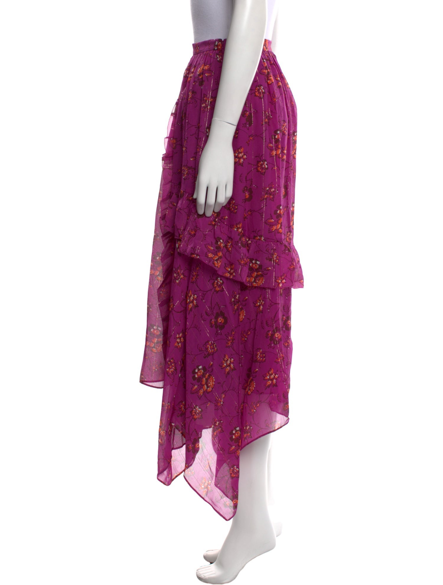 Ulla Johnson Silk Long Skirt w/ Tags