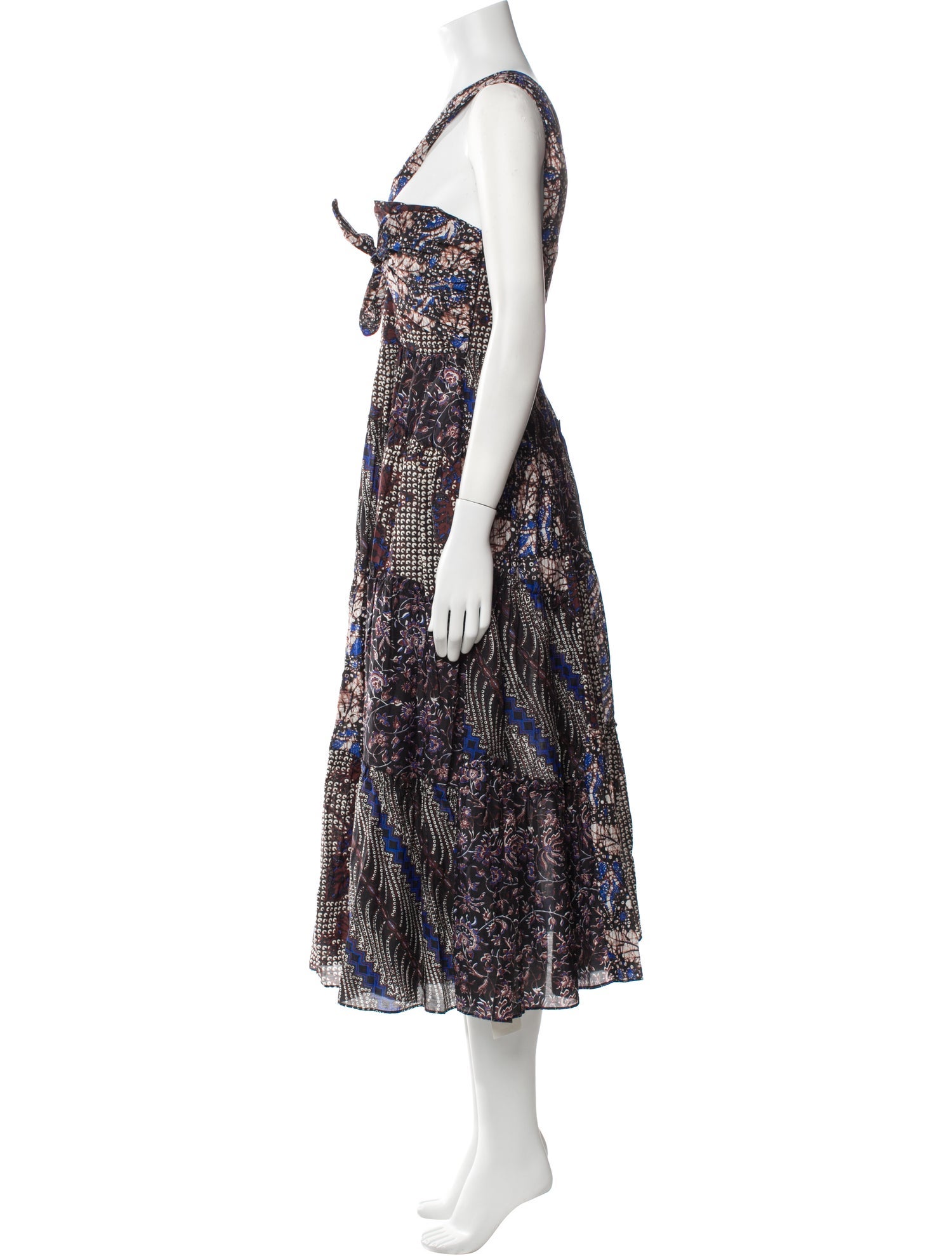 Ulla Johnson Printed Midi Length Dress