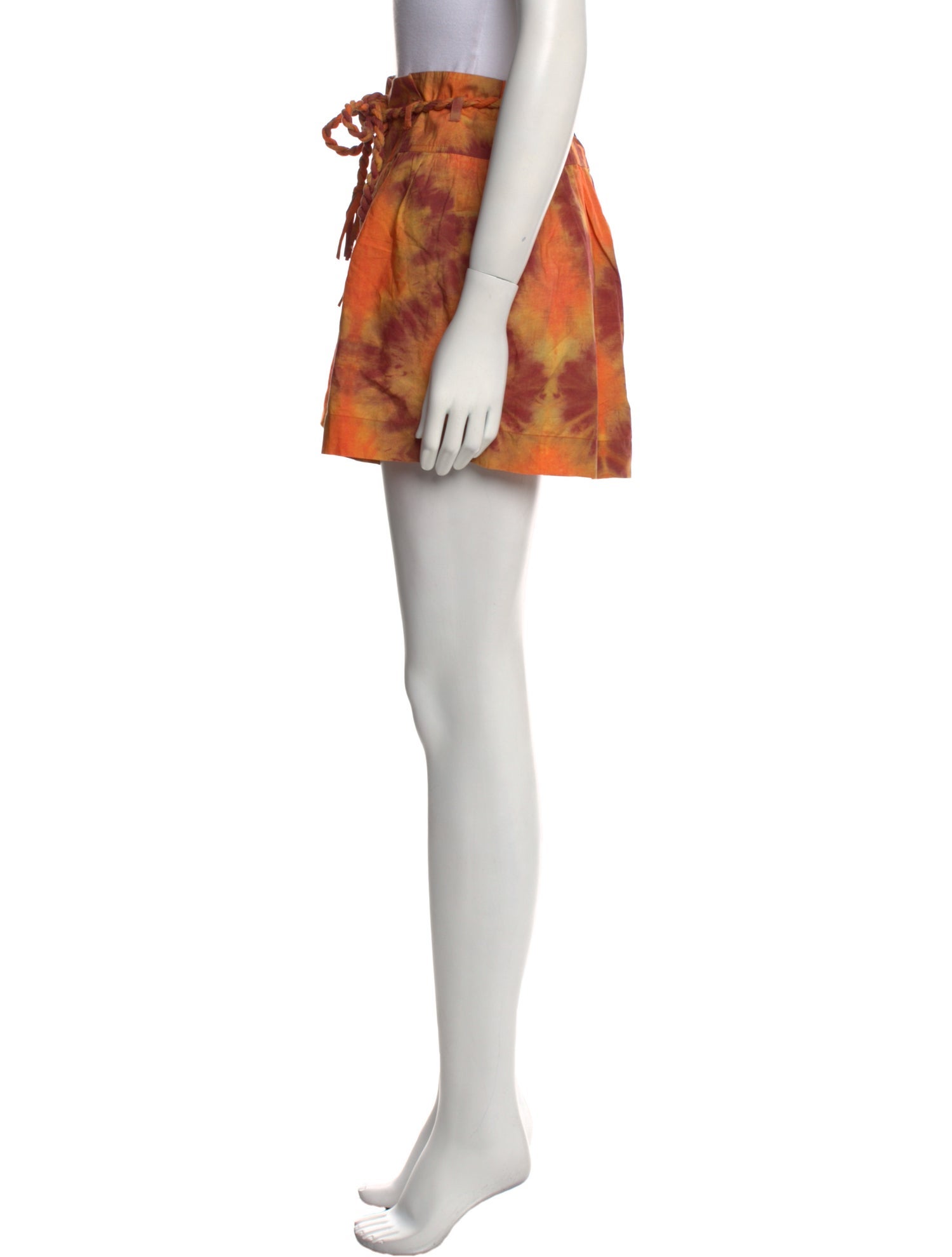 Ulla Johnson Tie-Dye Print Mini Shorts w/ Tags