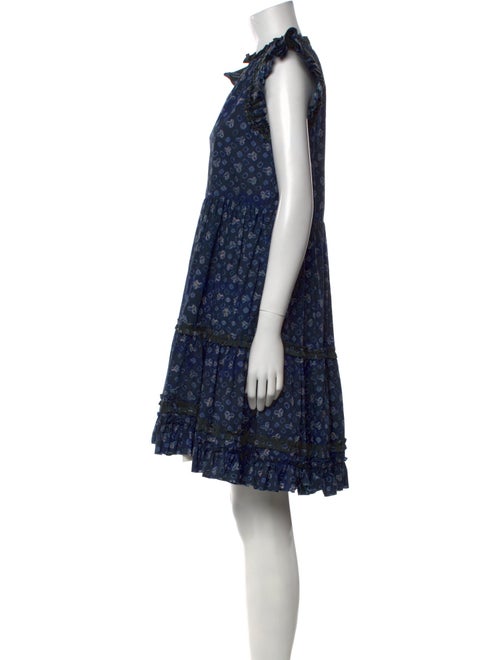 Ulla Johnson Floral Print Knee-Length Dress