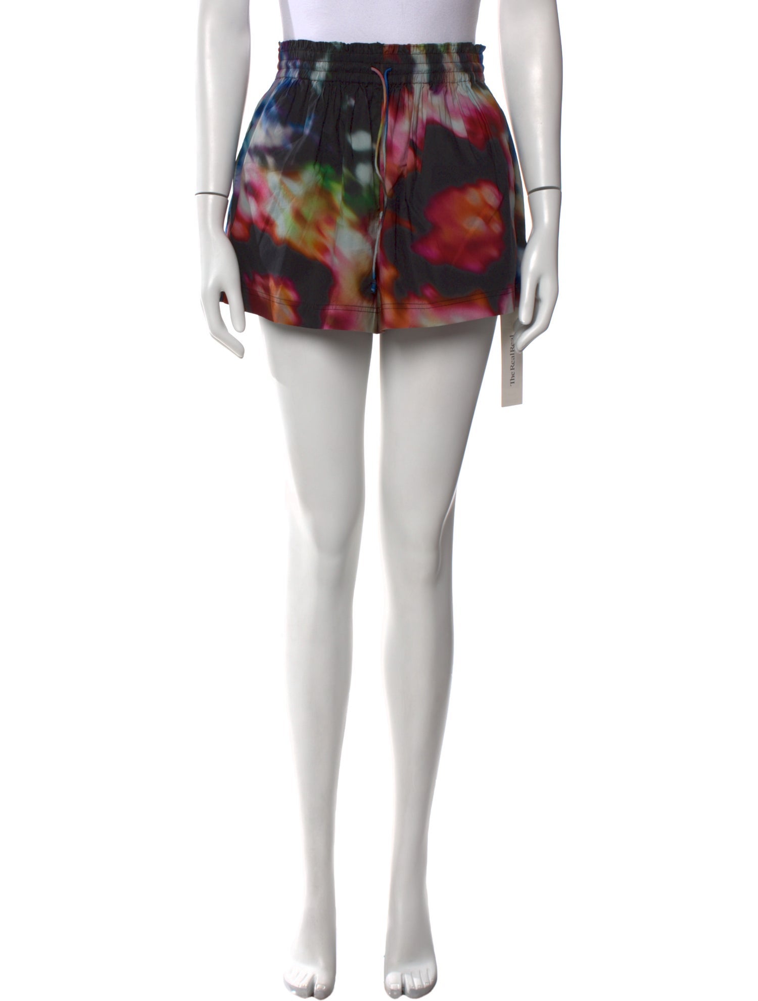 Ulla Johnson Tie-Dye Print Mini Shorts