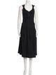 Ulla Johnson V-Neck Midi Length Dress