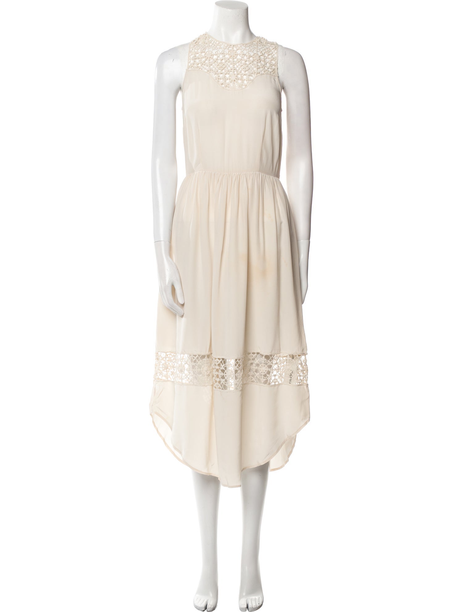 Ulla Johnson Silk Midi Length Dress