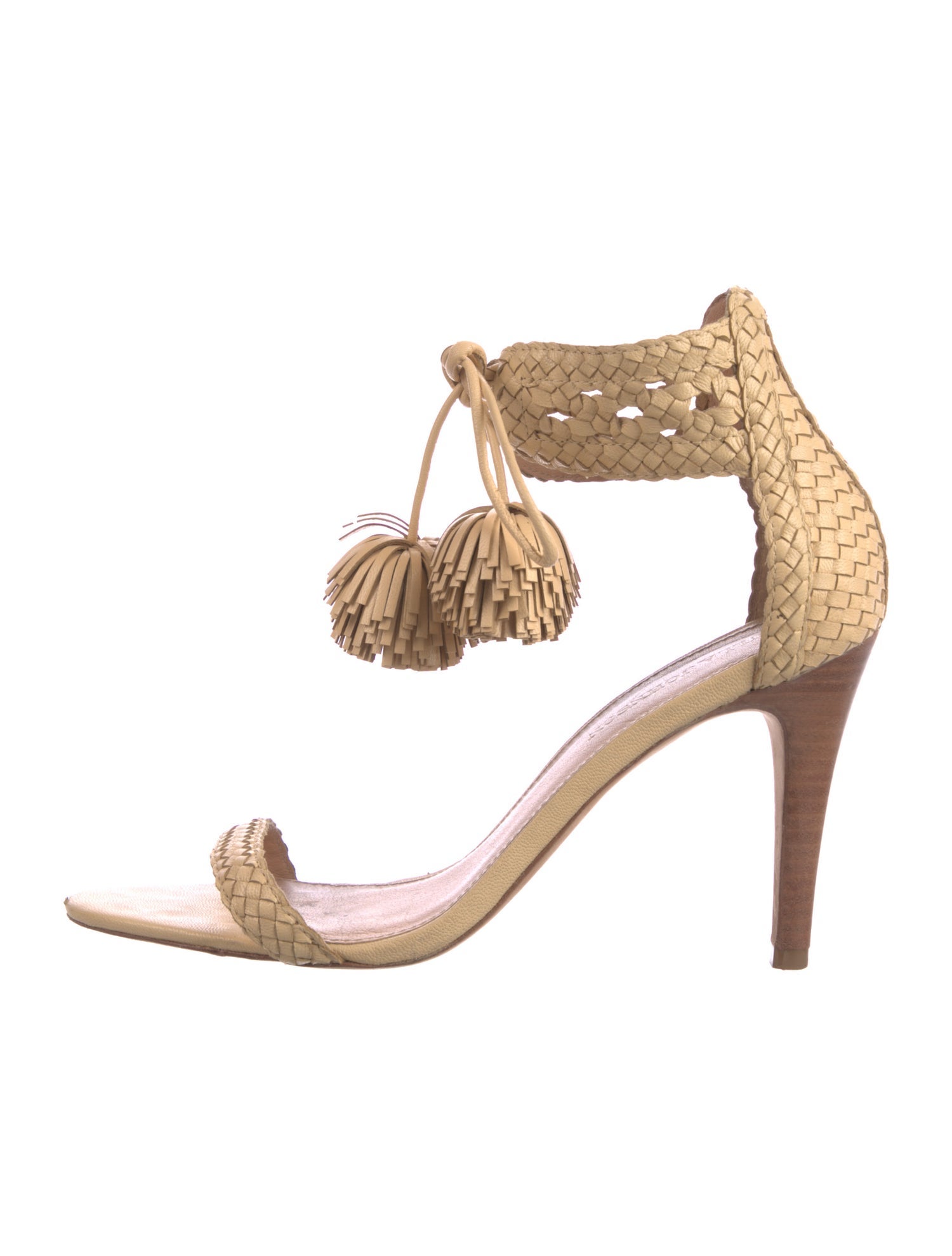 Ulla Johnson Leather Braided Accents Sandals