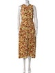 Ulla Johnson Printed Long Dress