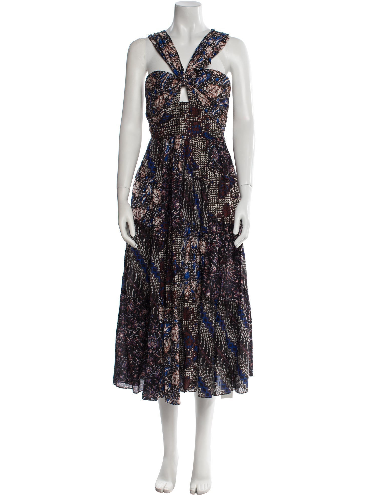 Ulla Johnson Printed Long Dress