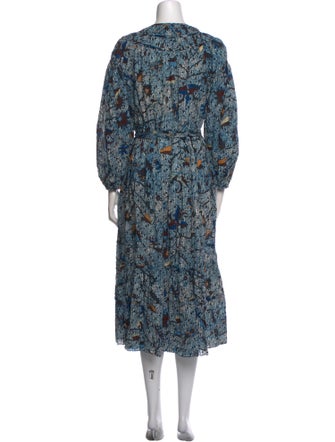 Ulla Johnson Printed Long Dress