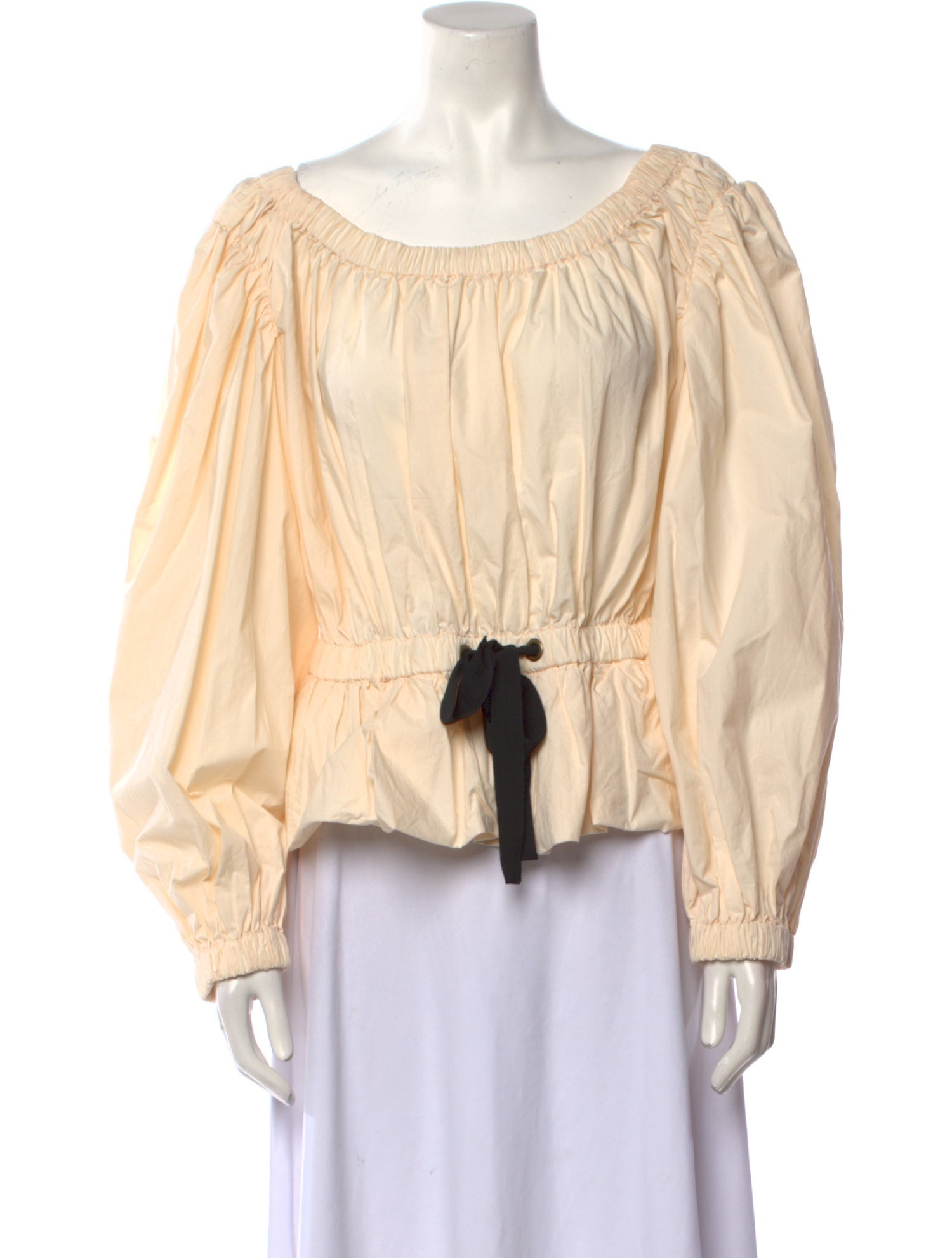 Ulla Johnson Scoop Neck Long Sleeve Blouse w/ Tags