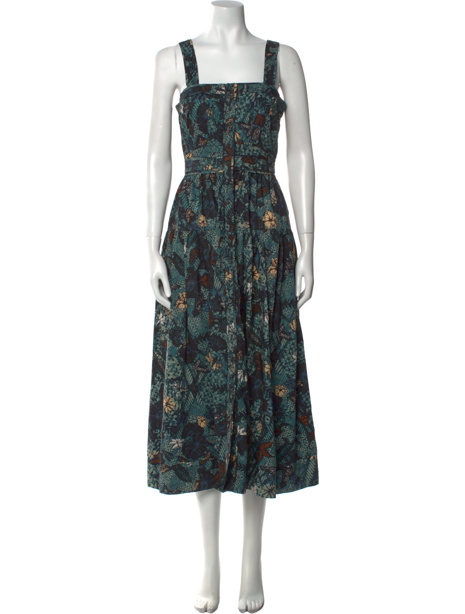 Ulla Johnson Floral Print Long Dress