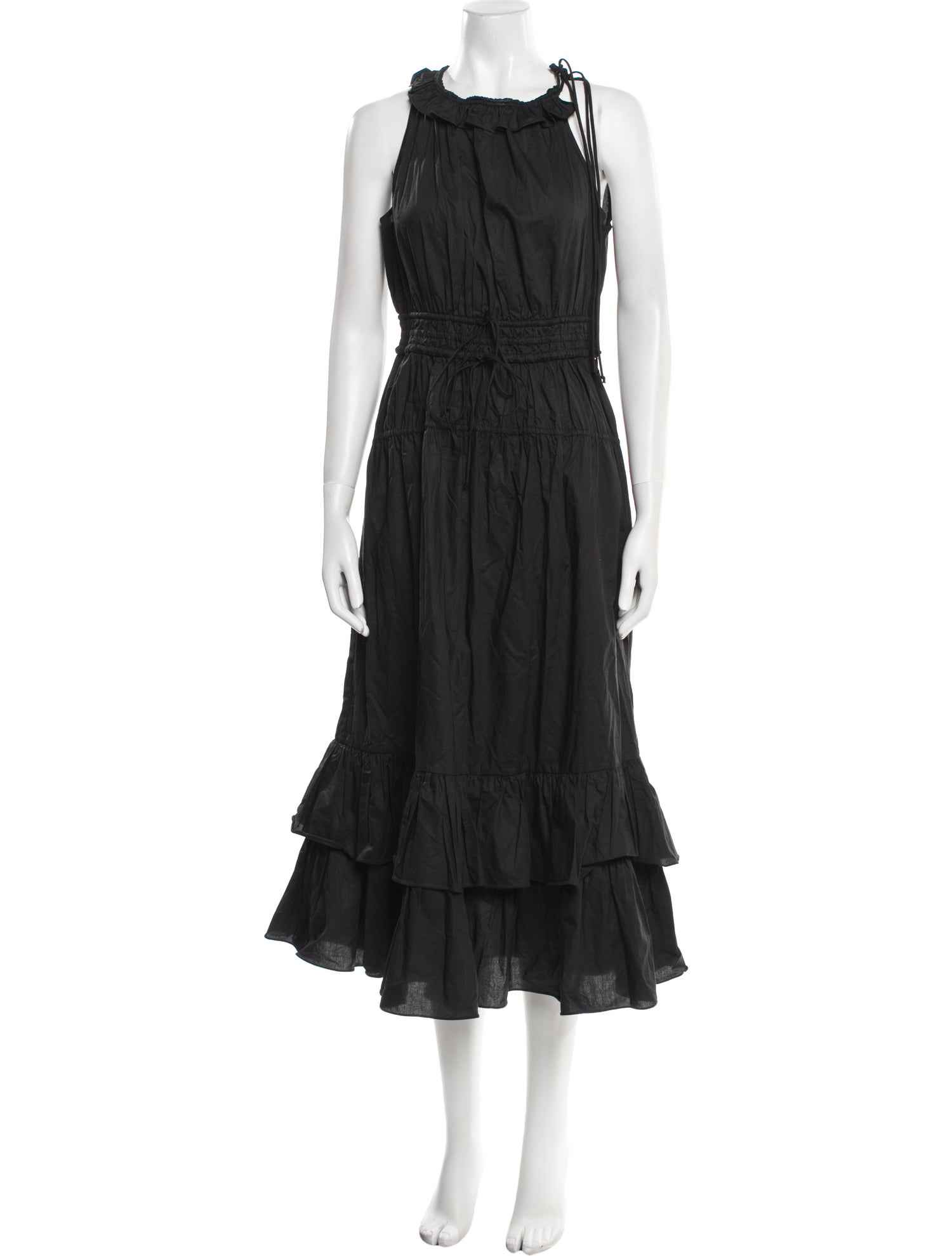 Ulla Johnson Mock Neck Long Dress