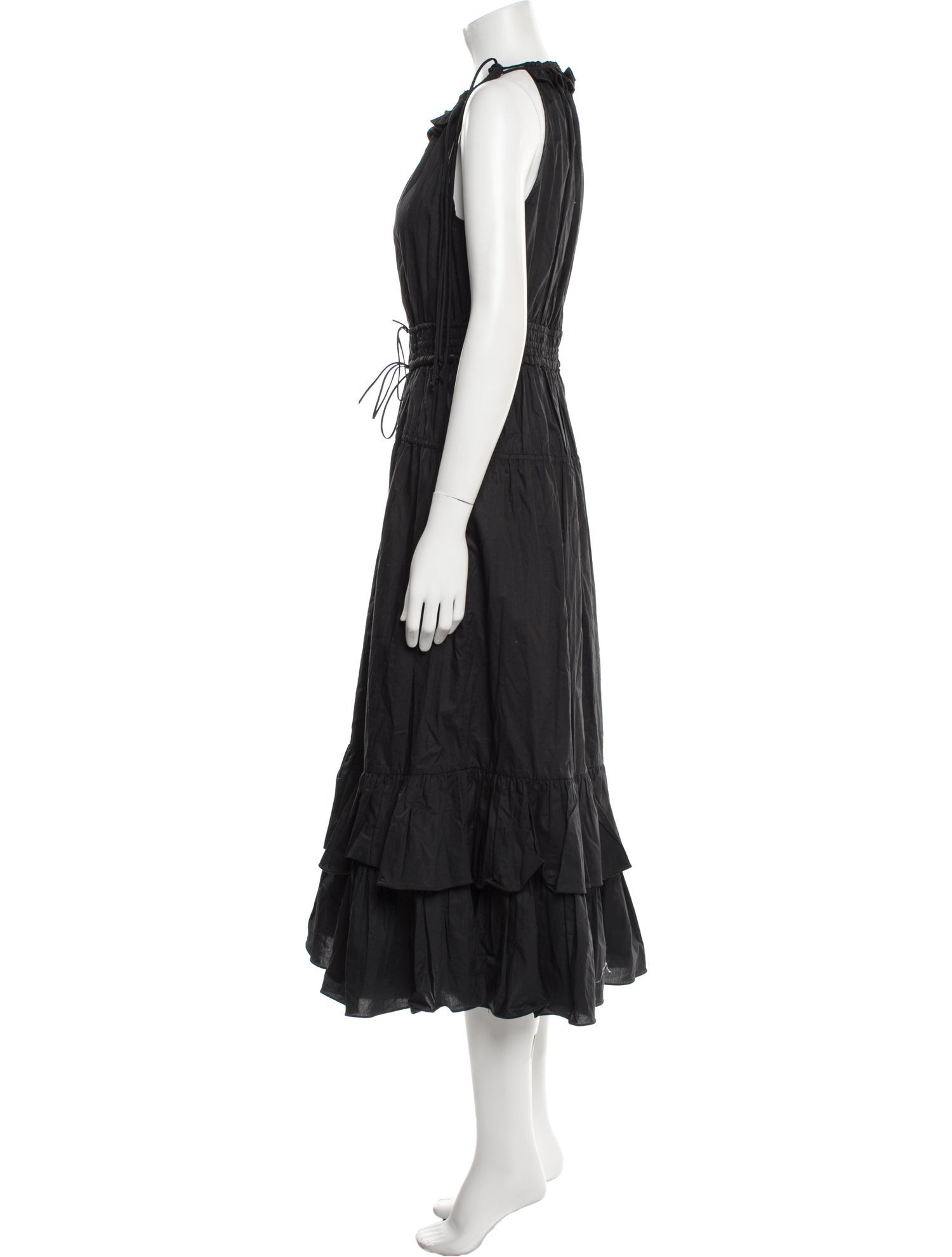 Ulla Johnson Mock Neck Long Dress