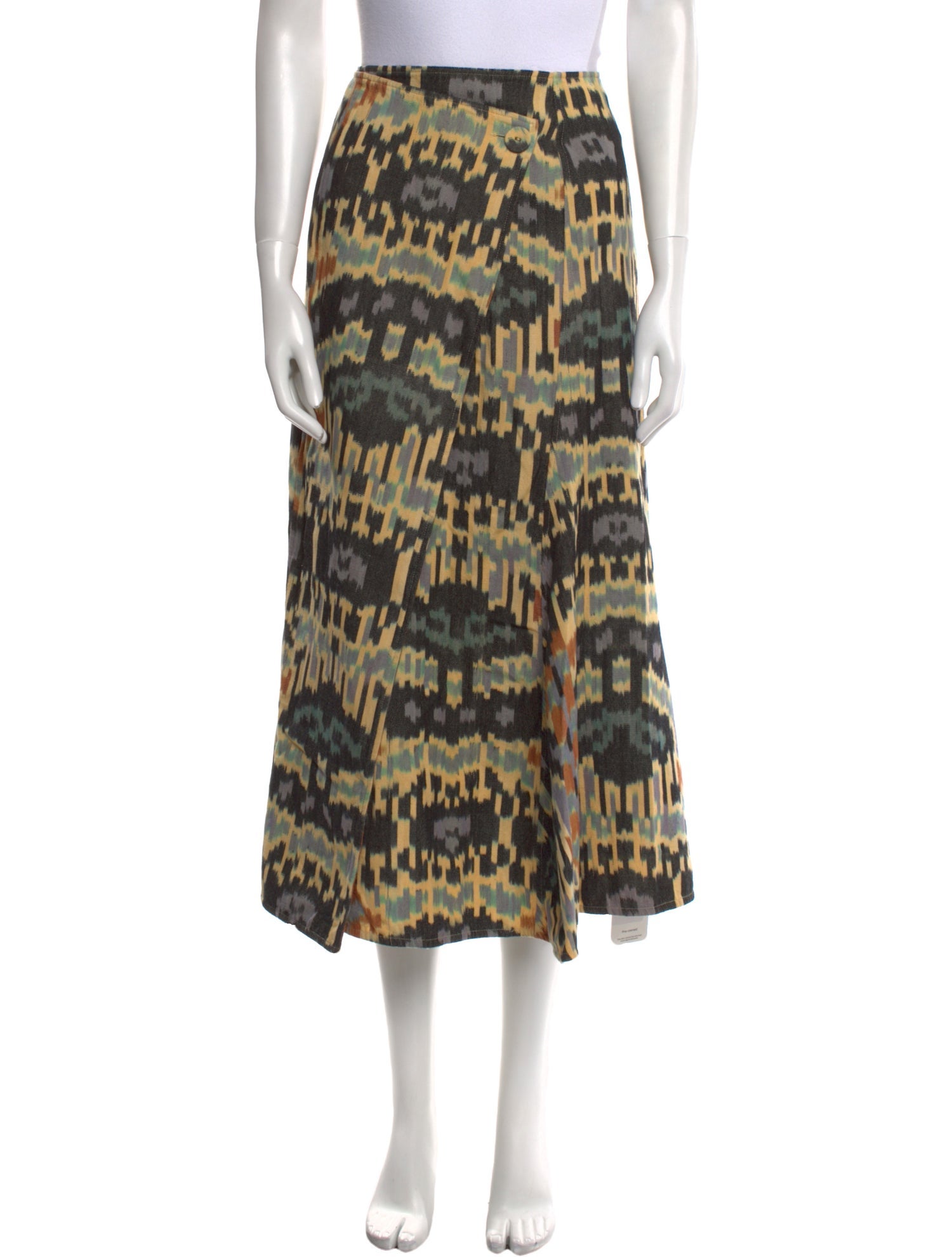 Ulla Johnson Printed Midi Length Skirt w/ Tags