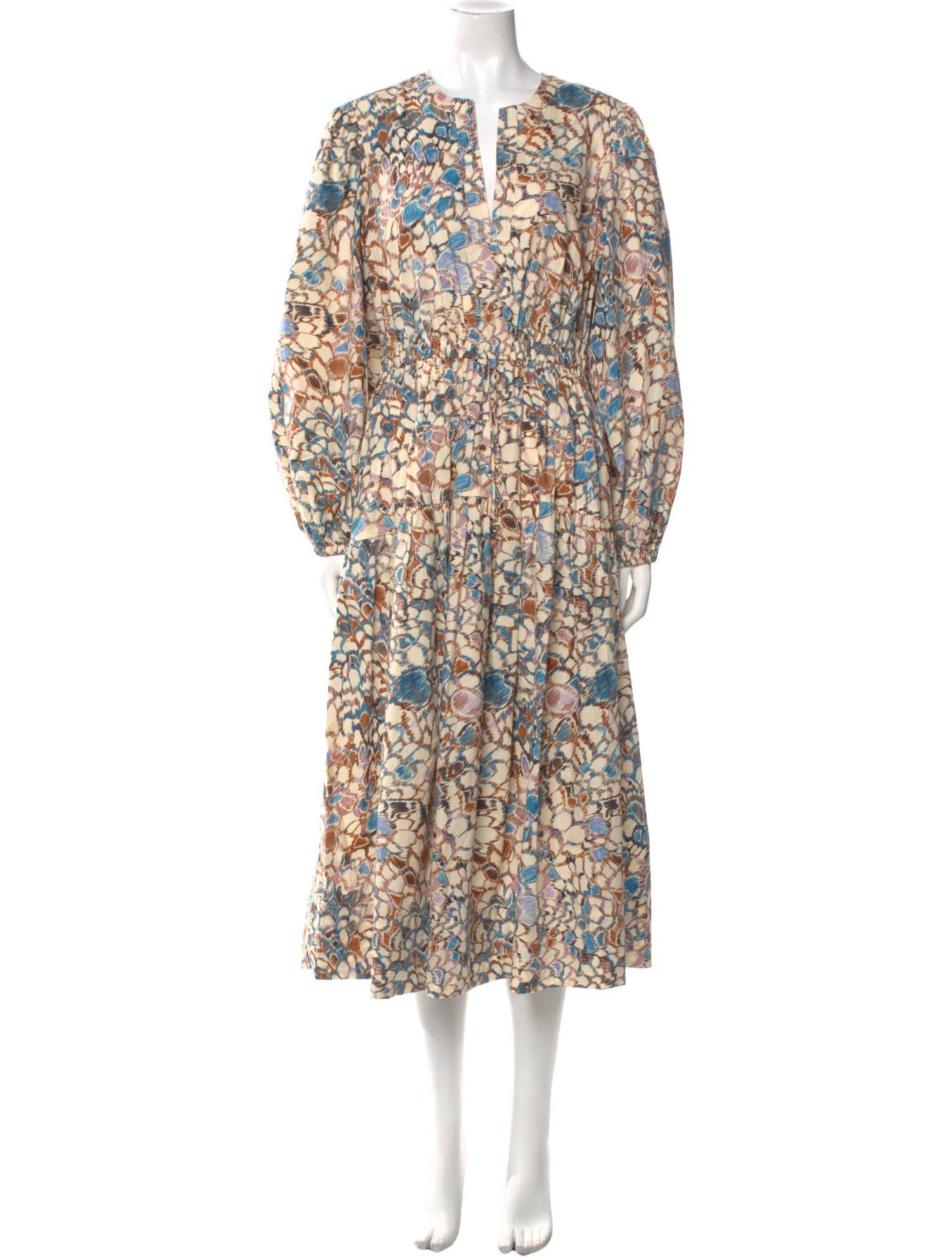 Ulla Johnson Floral Print Long Dress