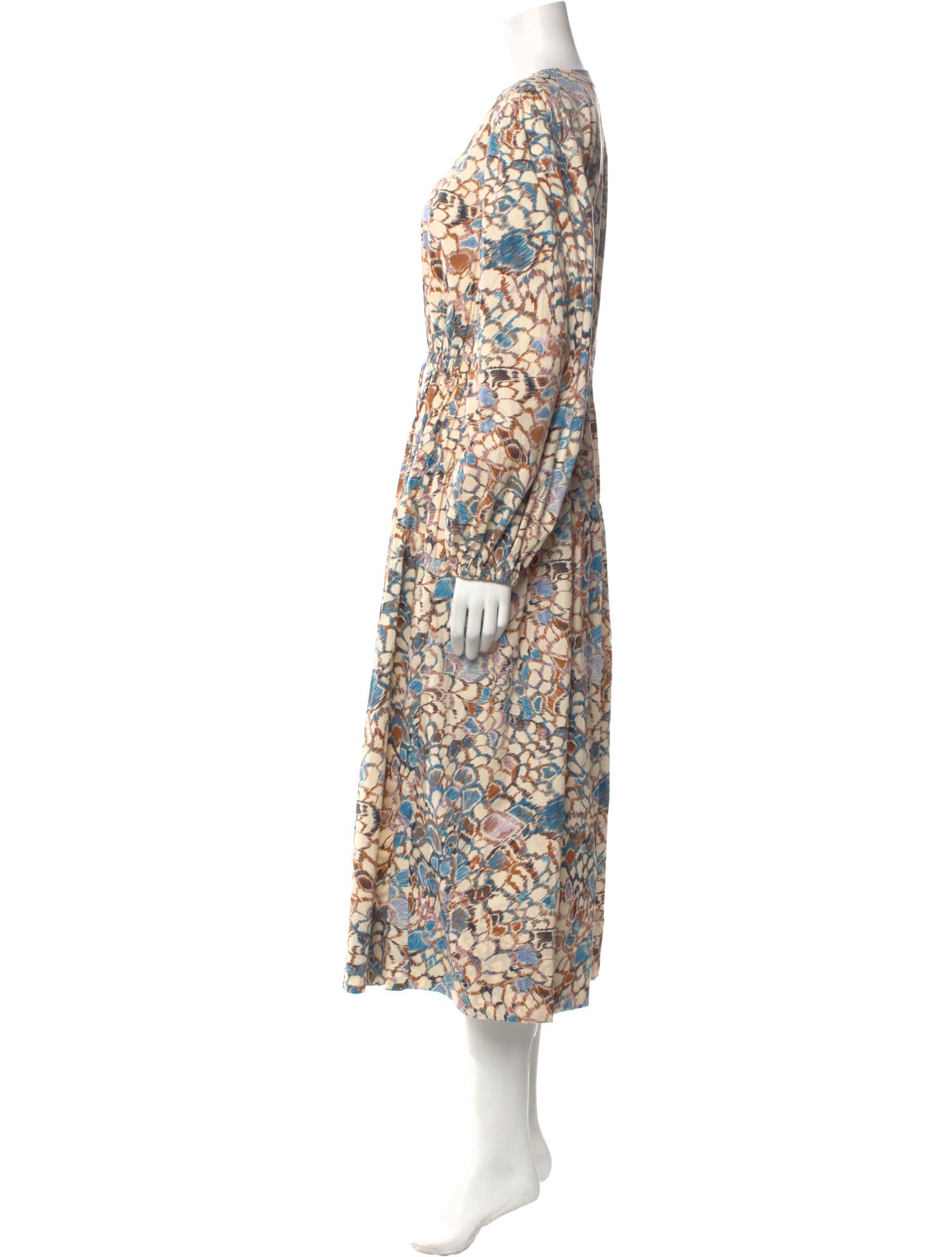 Ulla Johnson Floral Print Long Dress